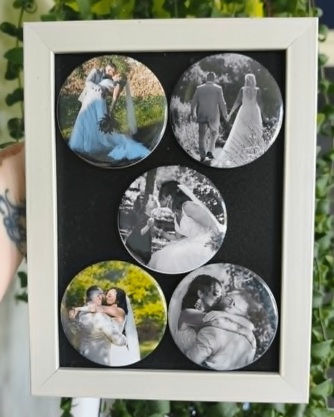 Magnet souvenir - Ronds ou Carrés - Atelier Maliette