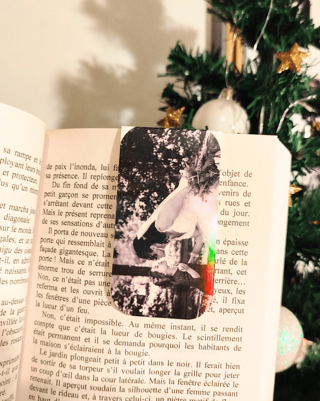 Marque - page magnétique – Élégance & douceur pour vos lectures - Atelier Maliette