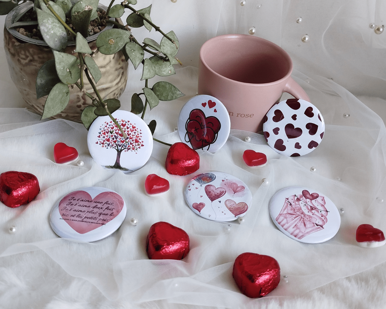 Magnets Saint - Valentin – Collection Exclusive - Atelier Maliette