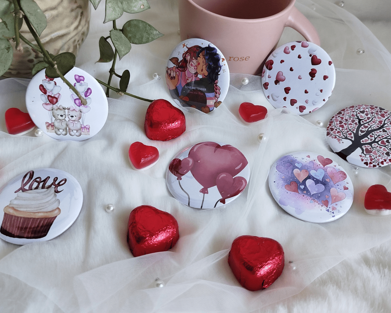 Magnets Saint - Valentin – Collection Exclusive - Atelier Maliette