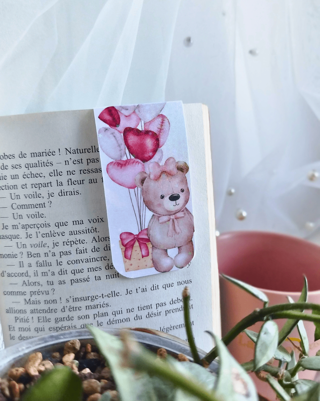 Marque - pages Magnétiques Saint - Valentin – Collection Exclusive - Atelier Maliette