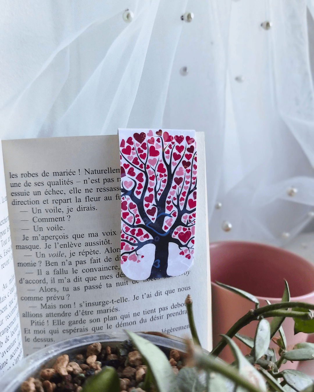 Marque - pages Magnétiques Saint - Valentin – Collection Exclusive - Atelier Maliette