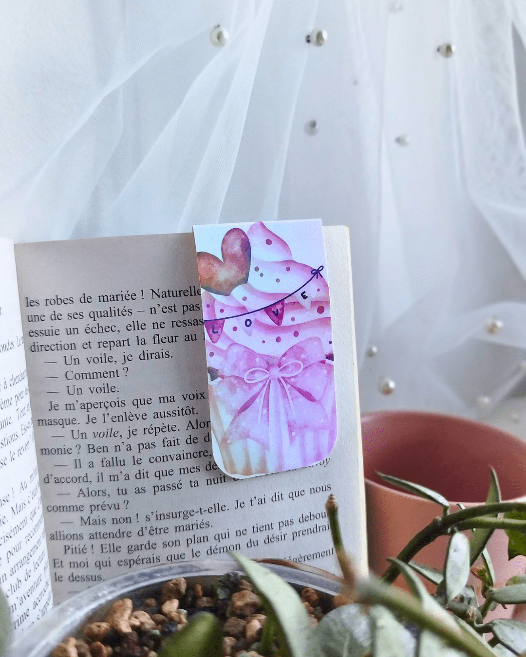 Marque - pages Magnétiques Saint - Valentin – Collection Exclusive - Atelier Maliette