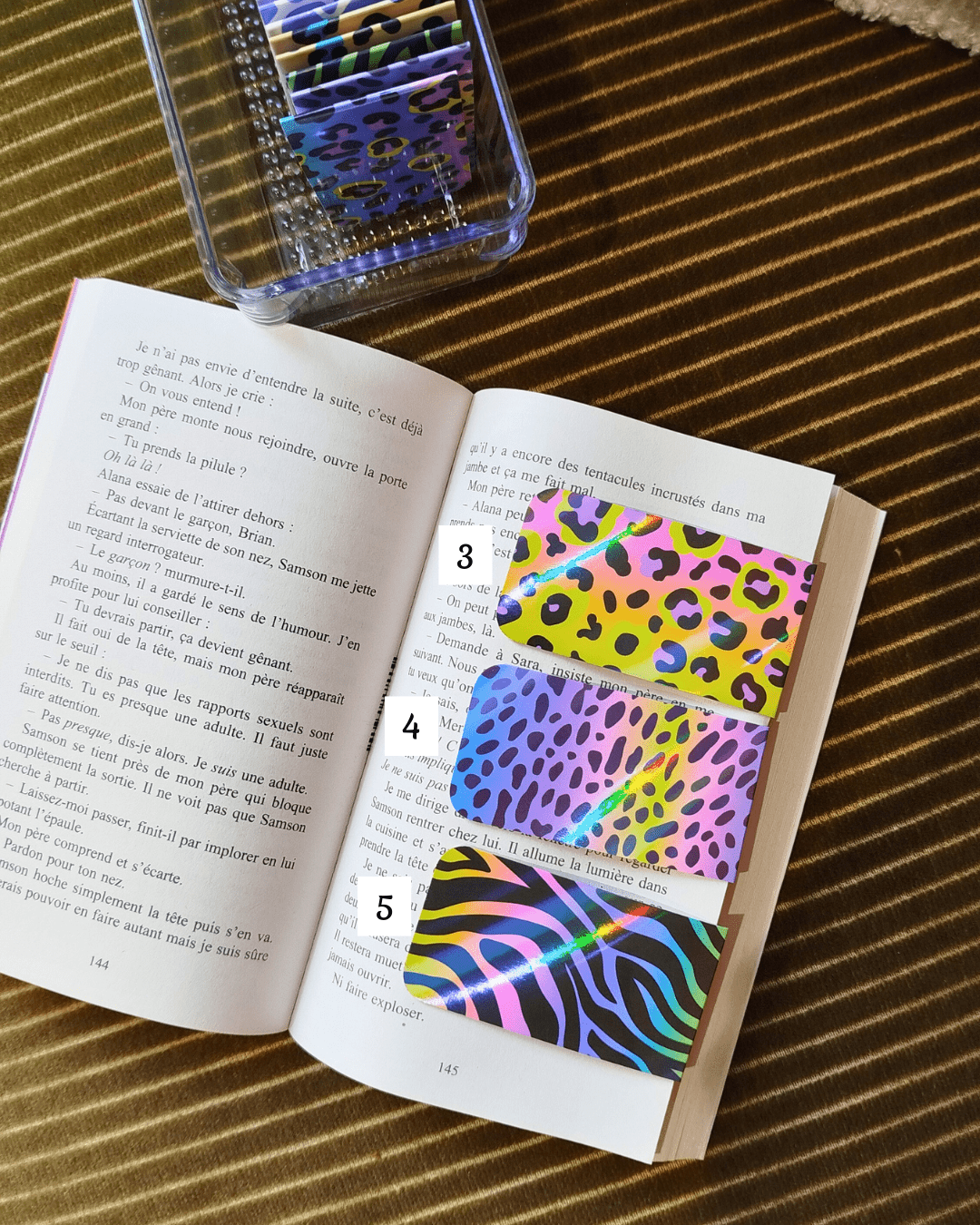 Marque - pages Magnétiques - Atelier Maliette