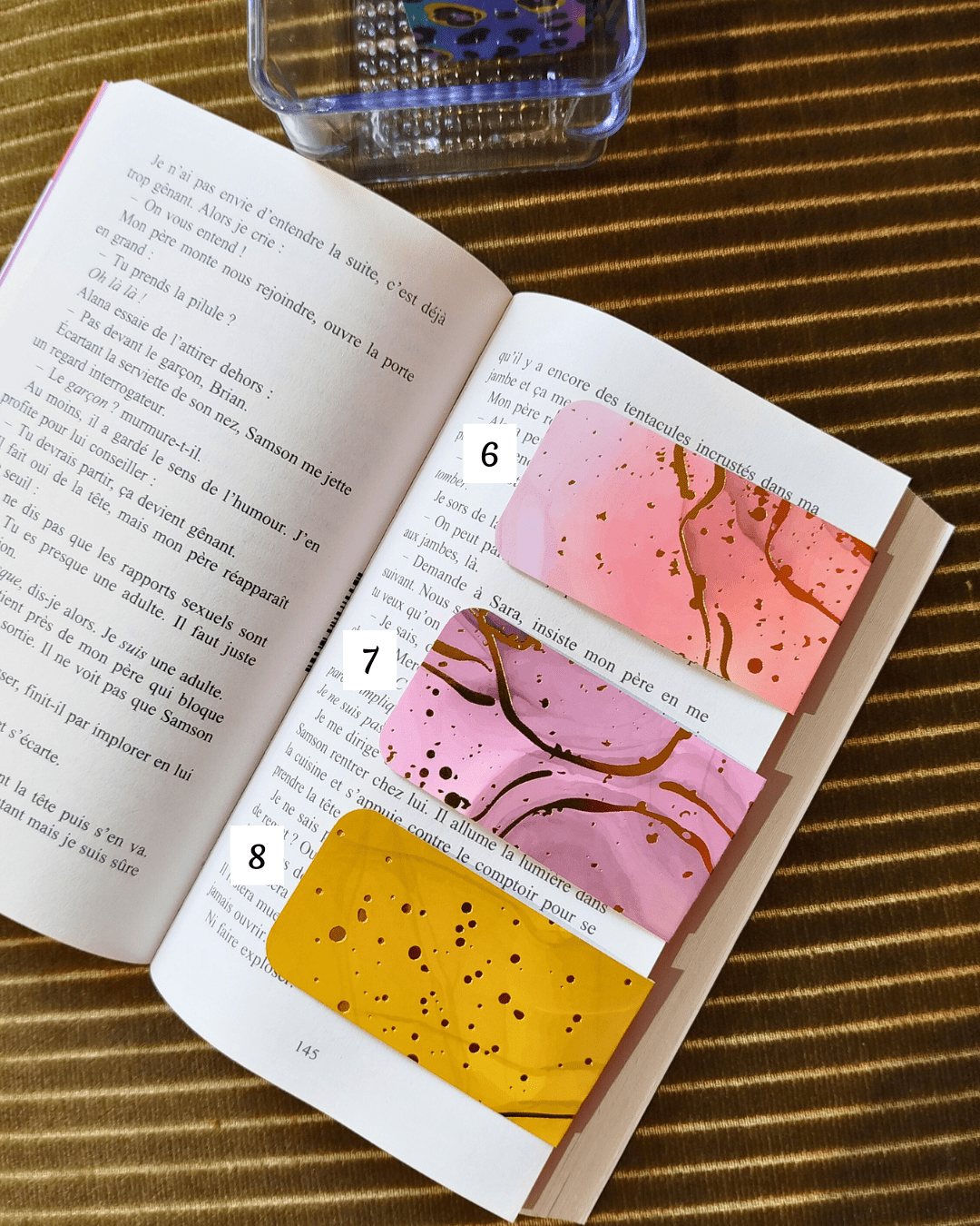 Marque - pages Magnétiques - Atelier Maliette