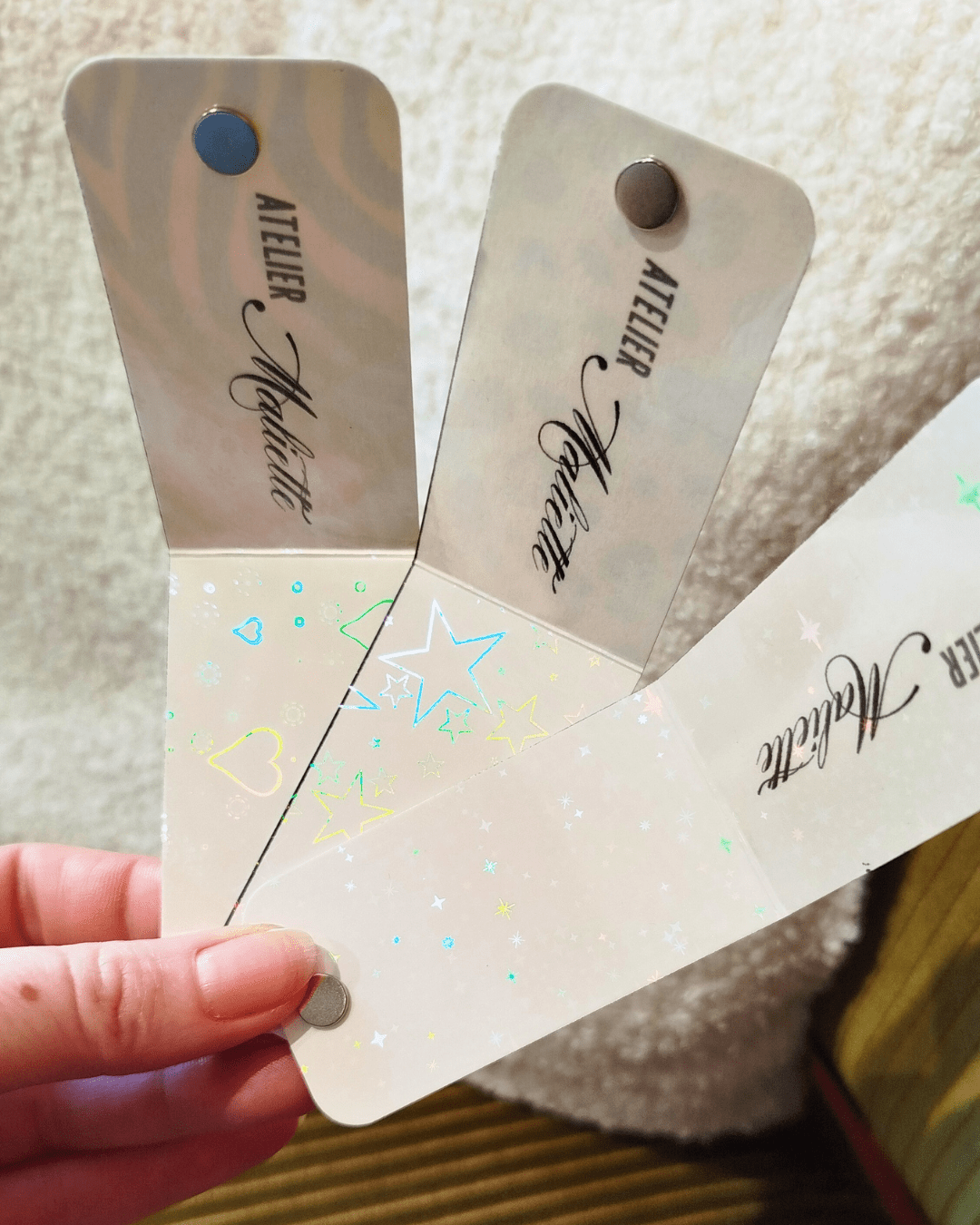 Marque - pages Magnétiques - Atelier Maliette