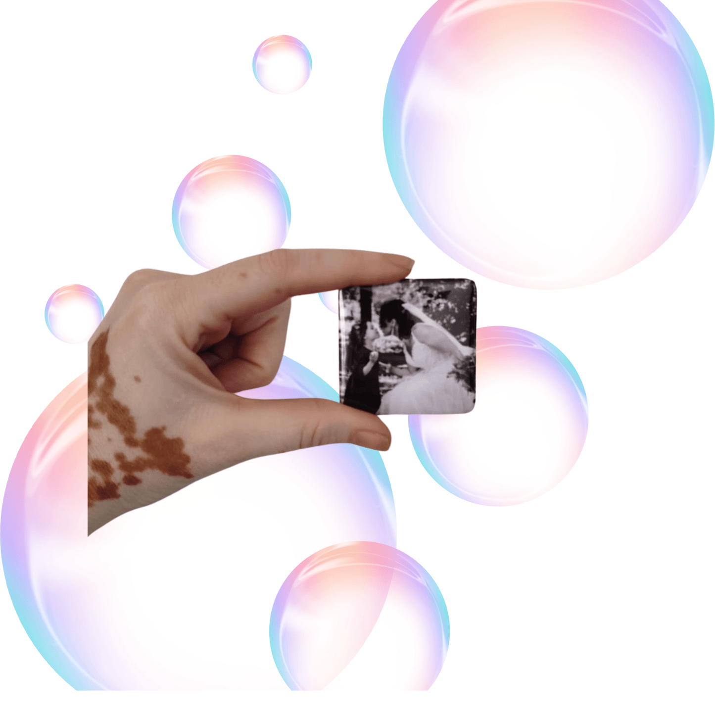 Magnet souvenir - Ronds ou Carrés - Atelier Maliette