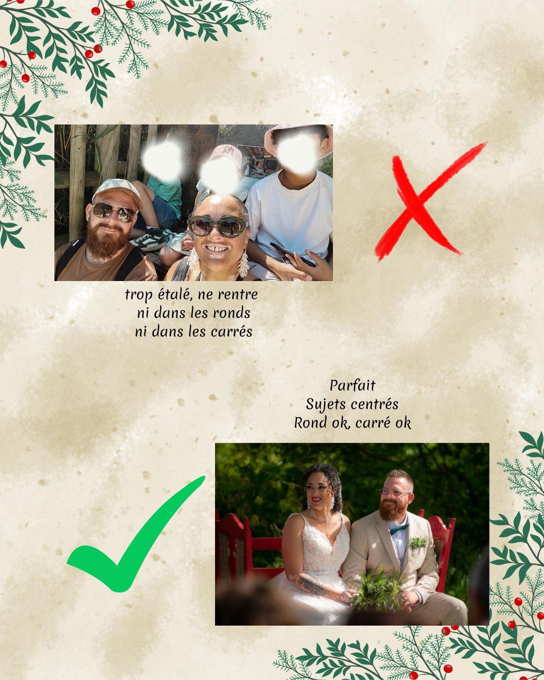 Magnet souvenir - Ronds ou Carrés - Atelier Maliette